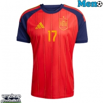 Spain Nico Williams #17 Replica Home Shirt World Cup 2026 Short Sleeve